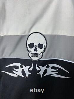 Probiker Skull Racing Men's Colorblock Drag Racing Jacket Size XXL