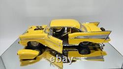 RARE! Hot Rod 1957 Chevy Dragster Drag Race Car Yellow 124