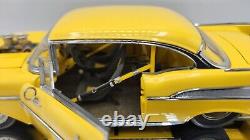 RARE! Hot Rod 1957 Chevy Dragster Drag Race Car Yellow 124