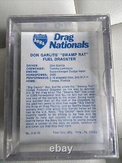 Rare Full Set 70 Cards 1972 FLEER DRAG NATIONALS AHRA Racing Race Cars