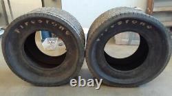 Rare Nos Firestone 7.50/14.00 16w Rear Grooved Tires Hot Rod Dirt Track