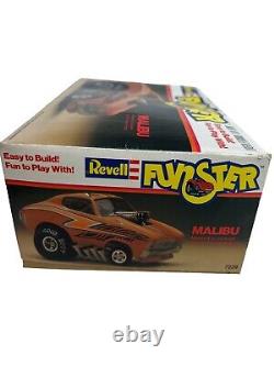 Revell Funster Malibu Funny Car Model Kit (Complete, Open/Unsealed Box)