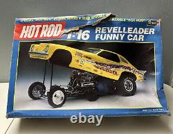 Revell Hot Rod Mickey Thompson's Revelleader Funny Car 1/16 Model See Pics
