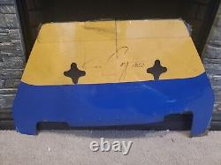 Ron Capps RACE USED Autographed Burst Body Sheetmetal Panel NHRA Funny Car Hood