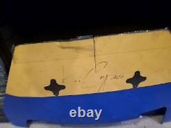 Ron Capps RACE USED Autographed Burst Body Sheetmetal Panel NHRA Funny Car Hood