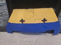 Ron Capps RACE USED Autographed Burst Body Sheetmetal Panel NHRA Funny Car Hood