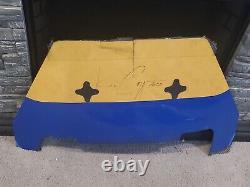 Ron Capps RACE USED Autographed Burst Body Sheetmetal Panel NHRA Funny Car Hood