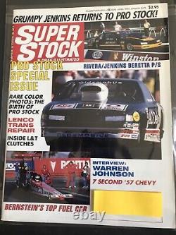 SUPER STOCK & DRAG ILLUSTRATED Magazine 1990 LOT COMPLETE YEAR NHRA RACING