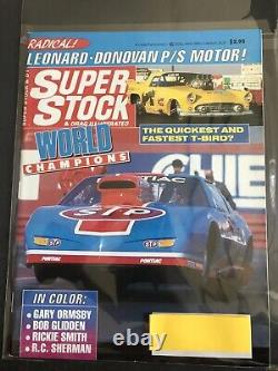 SUPER STOCK & DRAG ILLUSTRATED Magazine 1990 LOT COMPLETE YEAR NHRA RACING