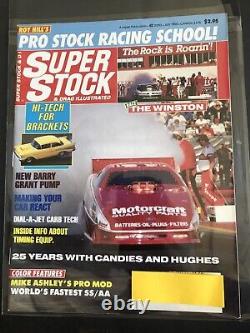 SUPER STOCK & DRAG ILLUSTRATED Magazine 1990 LOT COMPLETE YEAR NHRA RACING