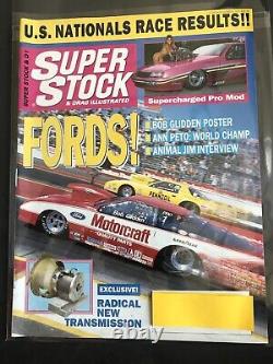 SUPER STOCK & DRAG ILLUSTRATED Magazine 1990 LOT COMPLETE YEAR NHRA RACING