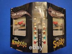 Snake Bite! Hw Classics Mongoose & Snake Drag Race Set + 2 Ltd. Edit. Car Sets