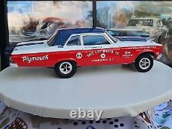 Supercar Collectibles 118 Sox & Martin 1965 Plymouth Awb Hemi Belvedere! Rare