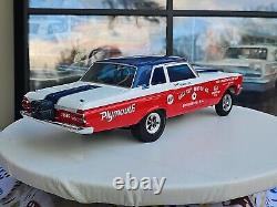 Supercar Collectibles 118 Sox & Martin 1965 Plymouth Awb Hemi Belvedere! Rare