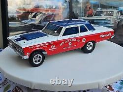 Supercar Collectibles 118 Sox & Martin 1965 Plymouth Awb Hemi Belvedere! Rare