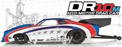 Team Associated DR10M 110 Electric Mid-Motor Drag Race Team Kit Black