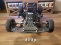 Team associated dr 10 drag race R/C car with some metal updrades withcontroller