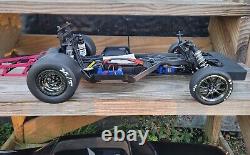 Traxxas -BLK Drag Slash HD Ford Mustang RWD Drag Car RTR, Black New