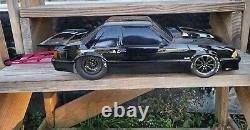 Traxxas -BLK Drag Slash HD Ford Mustang RWD Drag Car RTR, Black New