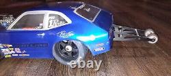 Traxxas Drag Car. Cattle 5700kv Sidewinder New Integy Shafts, Rear RPM Arms