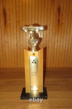 VIntage 1960 Auto Magic Award of Elegance Drag car racing TROPHY Bay City MICH