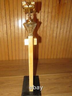 VIntage 1960 Auto Magic Award of Elegance Drag car racing TROPHY Bay City MICH