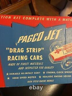 Very rare pagco jet drag strip racing car in box
