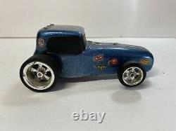 Vintage 1960's Cox Slot Car Dynamic 1/24th Scale Ford Hot Rod Drag Racing