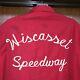 Vintage 1960s Wiscasset Speedway Hot Rod Drag Race Nhra Car Club Jacket
