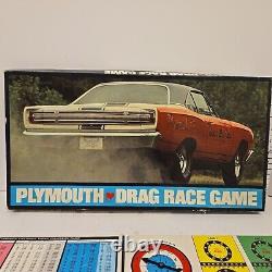 Vintage 1967 Plymouth Drag Racing Game Top Eliminator, J. Day Incomplete