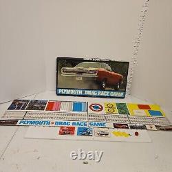 Vintage 1967 Plymouth Drag Racing Game Top Eliminator, J. Day Incomplete