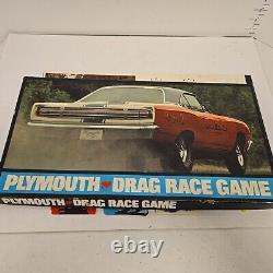 Vintage 1967 Plymouth Drag Racing Game Top Eliminator, J. Day Incomplete