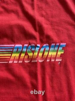 Vintage 1970's Rislone Oil NHRA Drag Race Racing Funny Car T-Shirt Sz Large