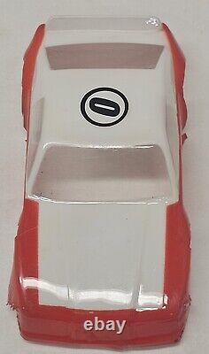 Vintage 1970s Lexan Body Slot Car Chasis Lot 1/24 Scale Nascar Drag Racing Parma