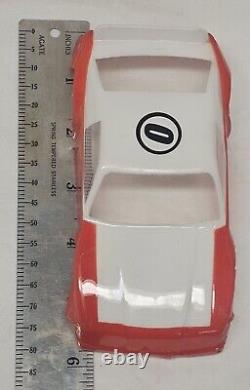 Vintage 1970s Lexan Body Slot Car Chasis Lot 1/24 Scale Nascar Drag Racing Parma