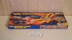 Vintage 1993 Hot Wheels Mongoose & Snake Drag Race Set 25th Ann. Factory Sealed