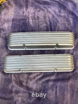 Vintage CAL CUSTOM Valve Covers CHEVY 59-86 sbc V8 Hot Rod muscle car old gasser