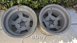 Vintage Halibrand Sprint Magnesium 16x11 Wheels Dragster Drag Racing Gasser 60's