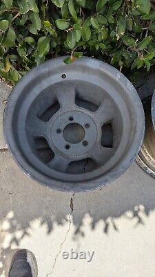 Vintage Halibrand Sprint Magnesium 16x11 Wheels Dragster Drag Racing Gasser 60's