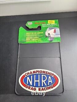 Vintage NHRA Championship Drag Racing Mud Flaps NOS 12 x18 Plasticolor USA