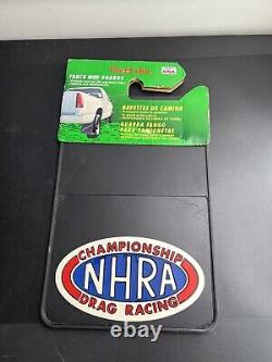 Vintage NHRA Championship Drag Racing Mud Flaps NOS 12 x18 Plasticolor USA