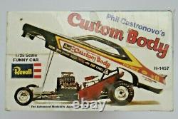 Vintage NOS 1974 Revell Phil Castronovo Custom Body Funny Car 1/25 Sealed #H1457