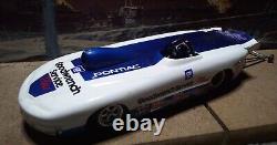 Vintage Pontiac Super Race Car (GM Goodwrench) 1/25 Drag Slot Car AMAZING RARE