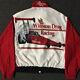 Vtg 80s Winston Drag Racing Jacket M Usa Nascar Car Cup Trucker Grunge Biker 90s