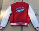 Vtg Empire Rt Racing Muscle Car Embroidered Jacket Red Wool Jim Xl Drag Nasty 66