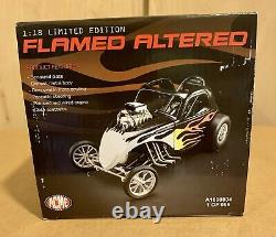 1/18 Acme Flamed Fiat Altered Race Car Nouveau 1 De 996 Rare