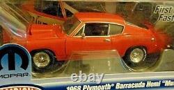 1/18 Ertl-route 61-1968 Plymouth Cuda-mule- Erreur D'usine Vous Devez Lire Tout