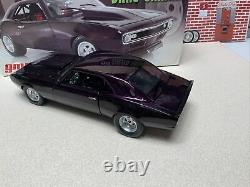 1/18 Gmp 1968 Chevrolet Drag Camaro Purple Display Store Unit Sn# 0493 Voir La Photo