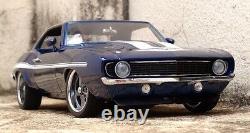 1 1969 69 Camaro Chevy Chevrolet Construit Vintage Drag Race 24 Modèle de voiture de sport 12