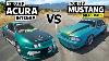 1100ch Turbo Integra Drag Races 700ch Fox Body Mustang Honda Vs Haters